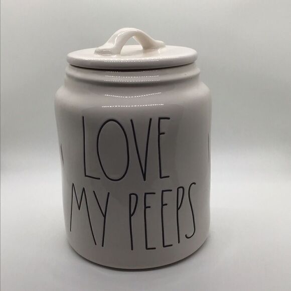 Rae Dunn Love My Peeps Canister - Picture 1 of 7